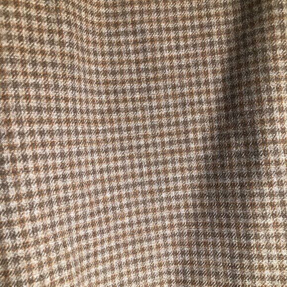 The Vintage Twin (Sears) Classic Tweed Tan/Brown Trousers Size 32/30 EUC - Picture 5 of 12